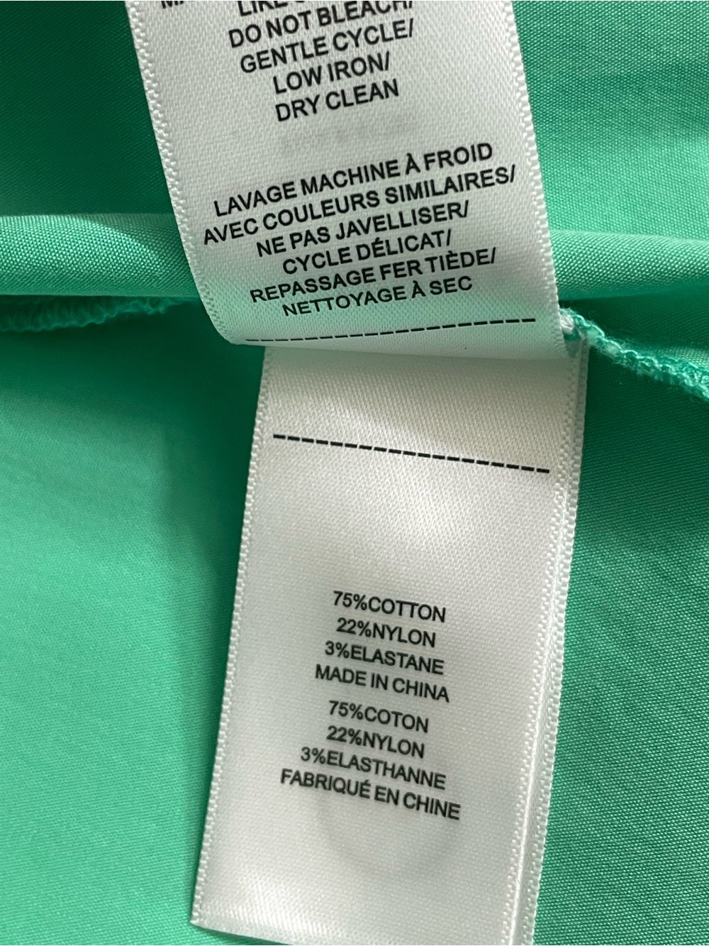 UNTUCKit Women's Stretch Cotton Colorblock Meryl Shirtdress Size 12 - Picture 8 of 16